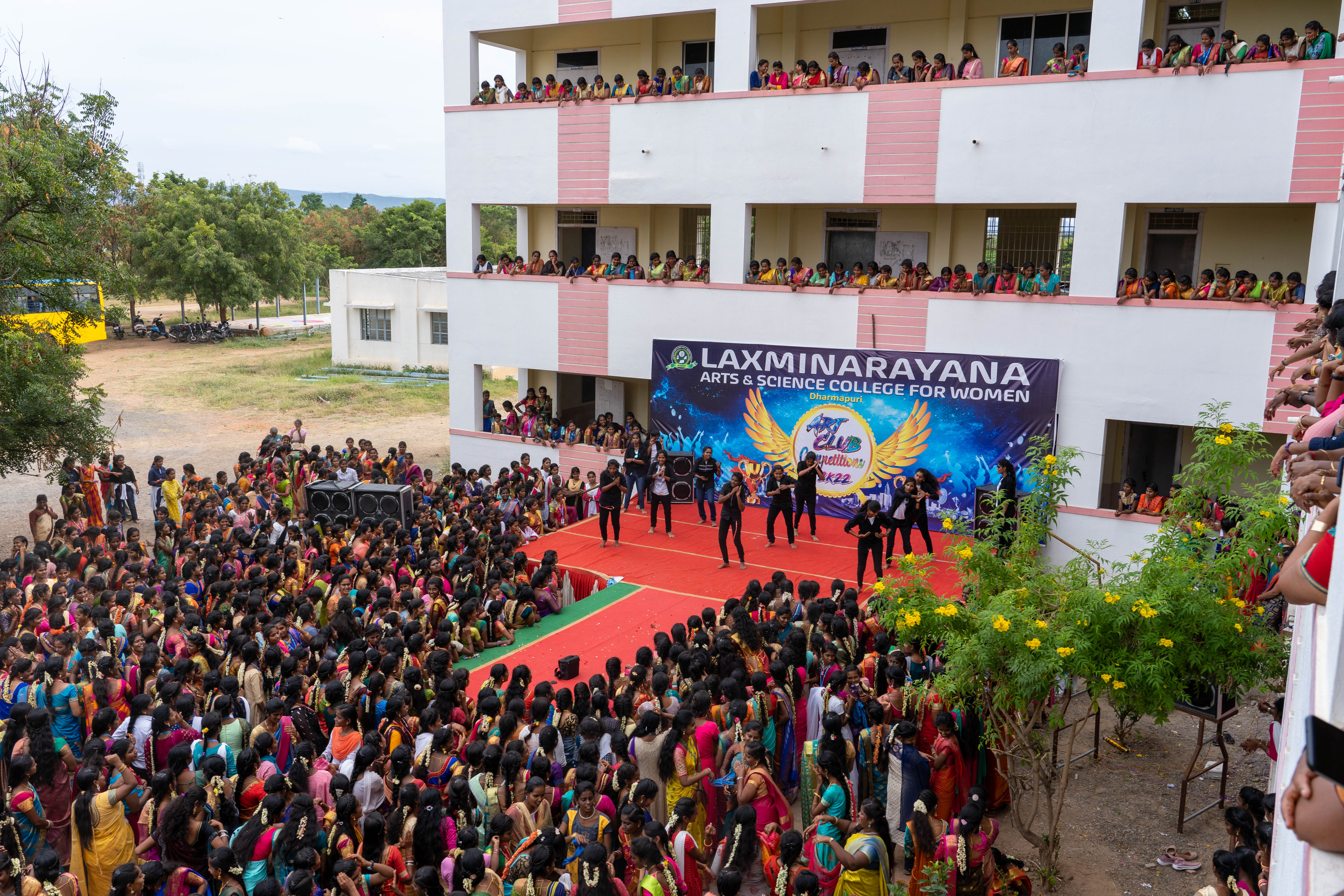 garduation day azar Laxminarayana Arts and Science college for women